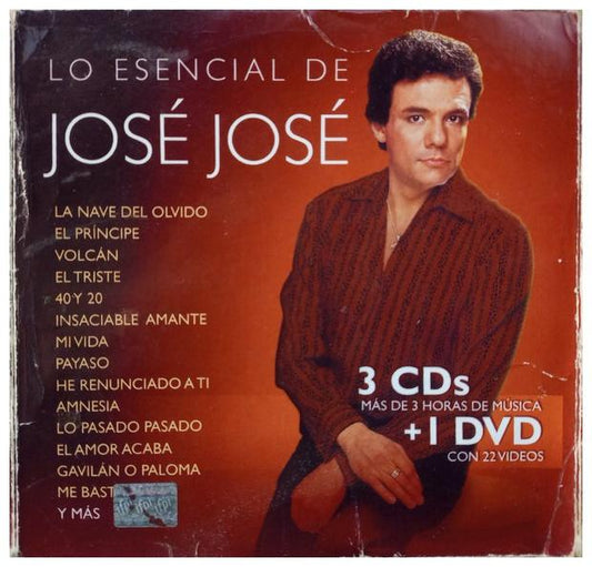 JOSE JOSE - LO ESENCIAL (3CD+DVD) | CD