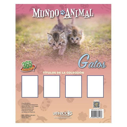 365 STICKERS - MUNDO ANIMAL - G (TAPA BLANDA) - EQUIPO EDITORIAL LATINBOOKS | LIBRO