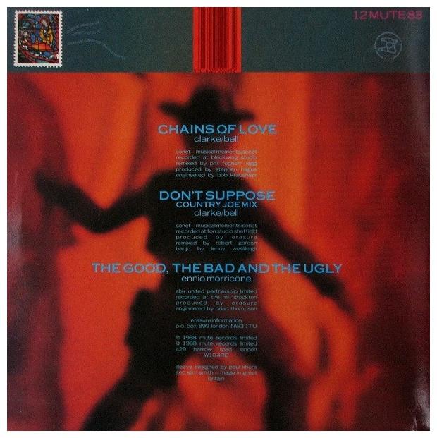 ERASURE - CHAINS OF LOVE | 12" MAXI SINGLE USADO