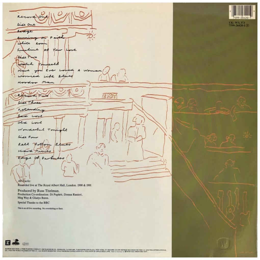 ERIC CLAPTON - 24 NIGHTS (2LP) | VINILO USADO