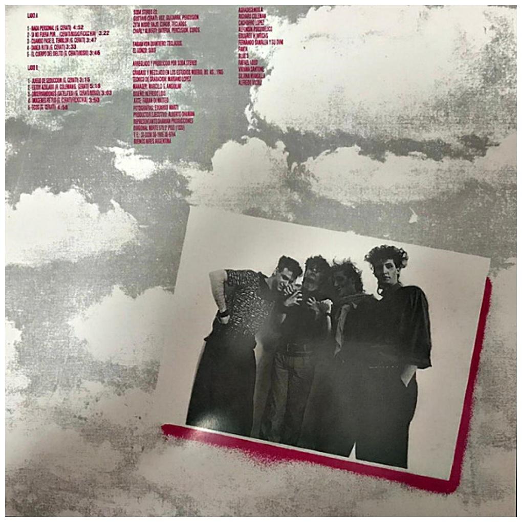 SODA STEREO - NADA PERSONAL (CLEAR VINYL) | VINILO