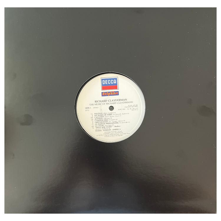 RICHARD CLAYDERMAN - THE MUSIC OF RICHARD CLAYDERMAN | VINILO USADO