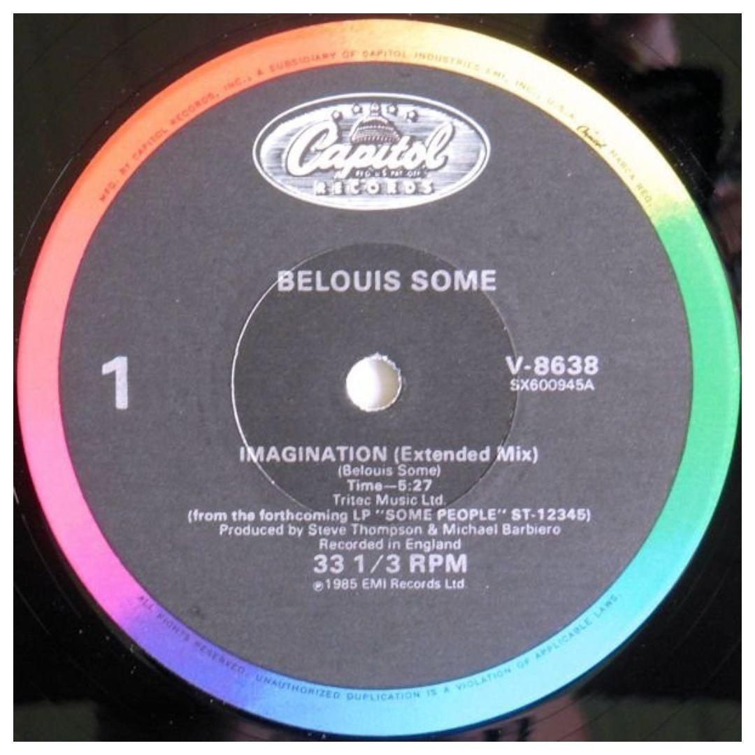 BELOUIS SOME - IMAGINATION | 12" MAXI SINGLE VINILO USADO