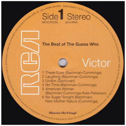 GUESS WHO - BEST OF GUESS WHO | VINILO