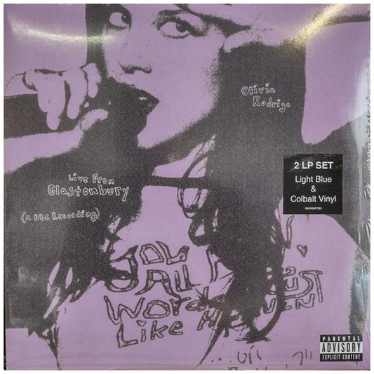 OLIVIA RODRIGO - LIVE FROM GLASTONBURY (BBC RECORDING) (2LP) (BLUE VINYL) | VINILO