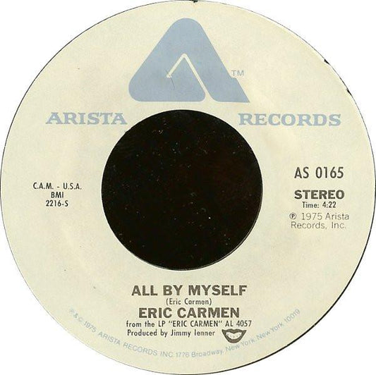 ERIC CARMEN - ALL BY MYSELF | 7" SINGLE VINILO USADO