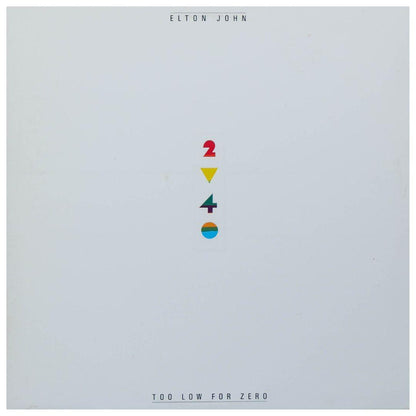 ELTON JOHN  - TOO LOW FOR ZERO | VINILO USADO