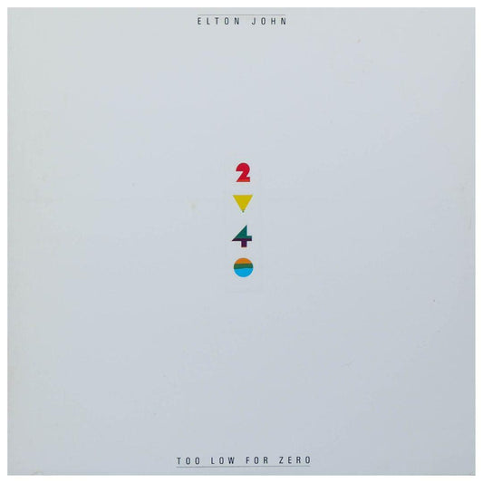 ELTON JOHN  - TOO LOW FOR ZERO | VINILO USADO
