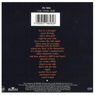 EURYTHMICS - GREATEST HITS |CD