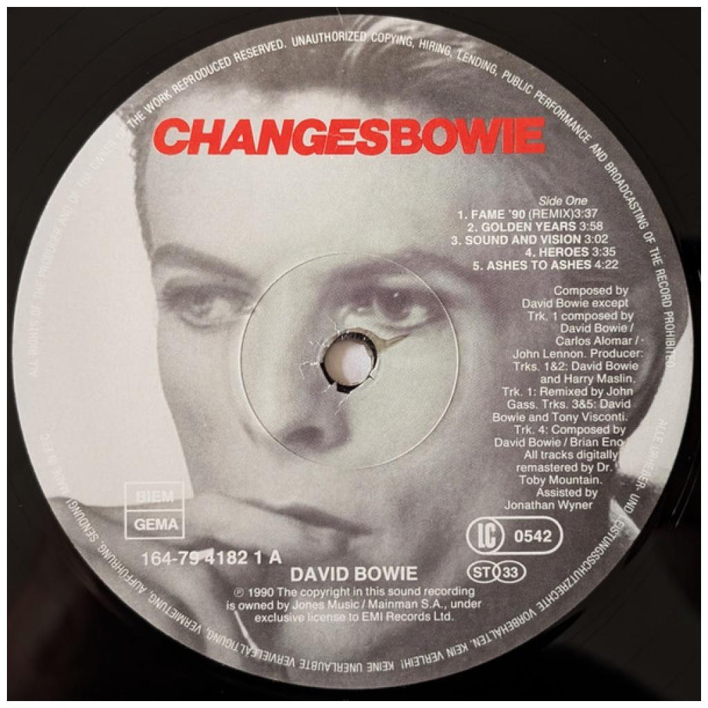 DAVID BOWIE - CHANGESBOWIE (2LP) | VINILO USADO