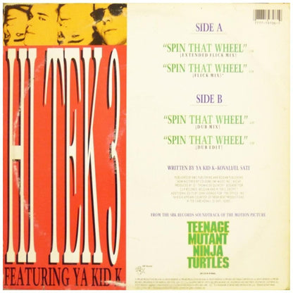HI TEK 3 - SPIN THAT WHEEL | 12'' MAXI SINGLE USADO