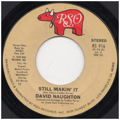 DAVID NAUGHTON - MAKIN' IT | 7" SINGLE USADO