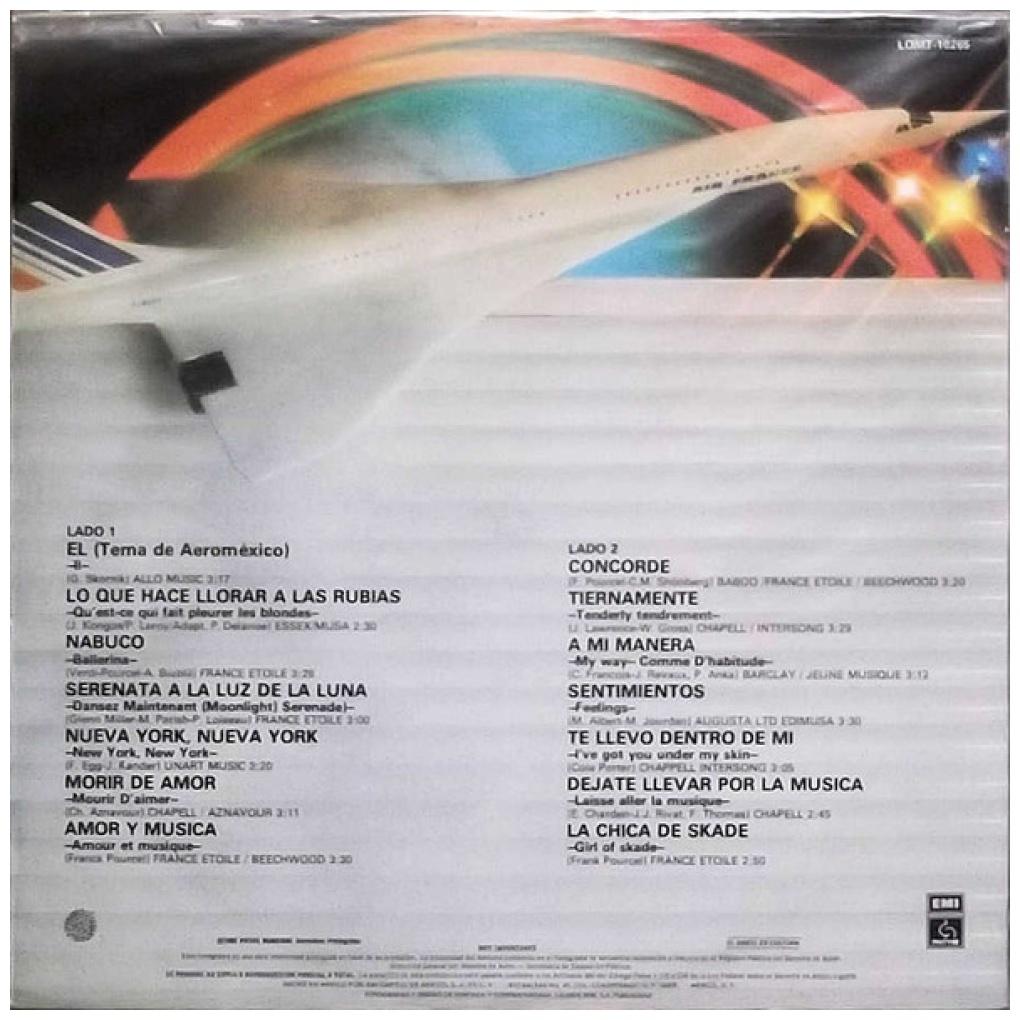 FRANK POURCEL - 14 ESTELARES: CONCORDE | VINILO USADO