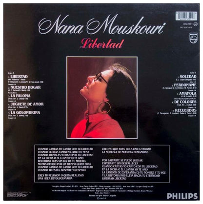 NANA MOUSKUORI - LIBERTAD: EN ESPANOL | VINILO USADO