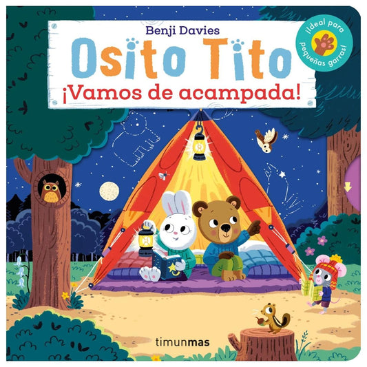 OSITO TITO. ¡VAMOS DE ACAMPADA! (CARTONÉ) - BENJI DAVIES | LIBRO