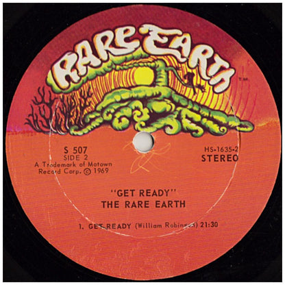 RARE EARTH - GET READY | VINILO USADO