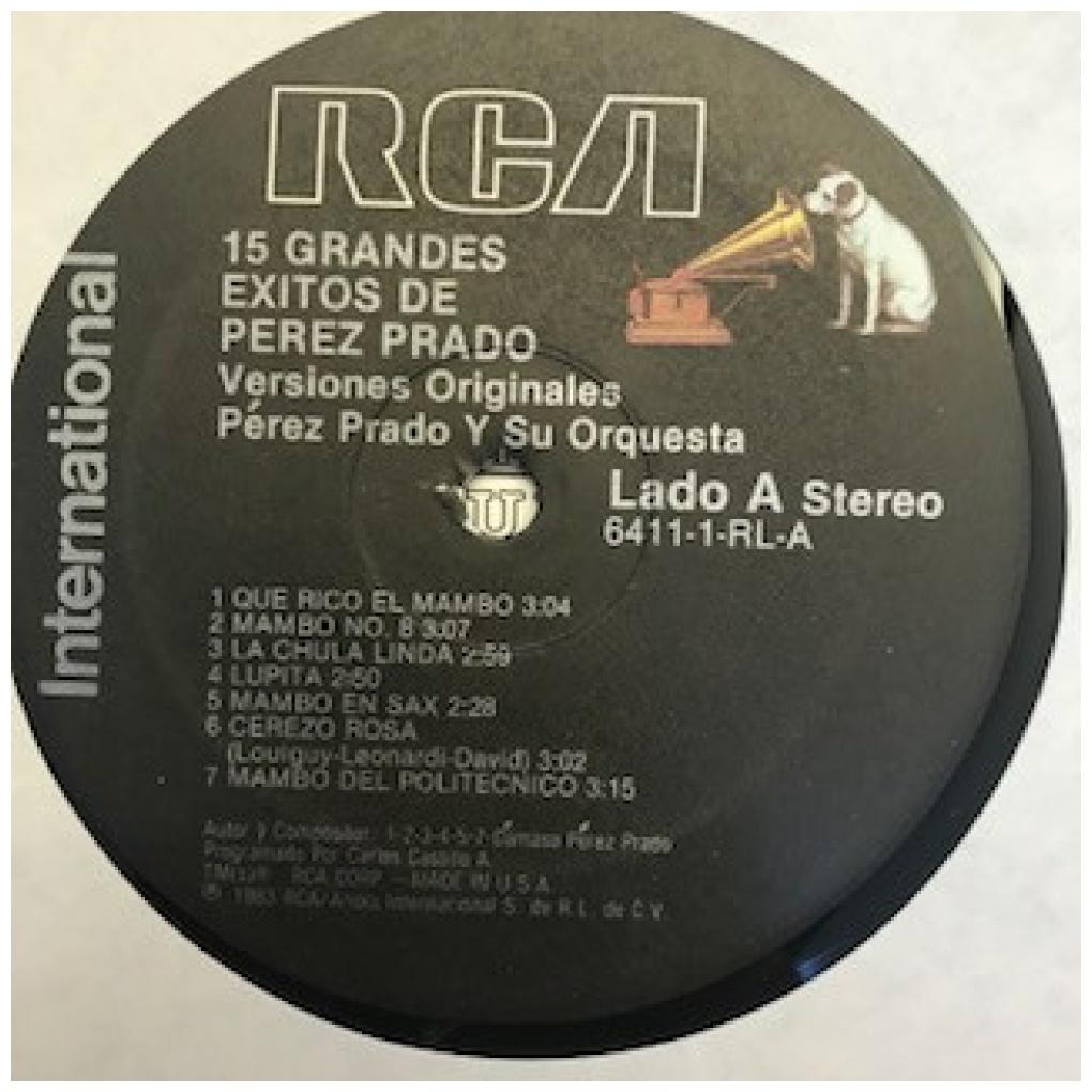 PEREZ PRADO - 15 GRANDES EXITOS | VINILO USADO