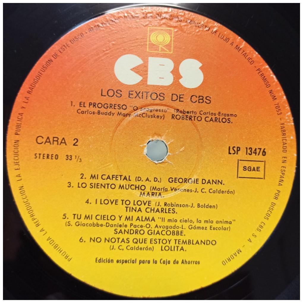 LOS EXITOS DE CBS - VARIOS ARTISTAS | VINILO USADO