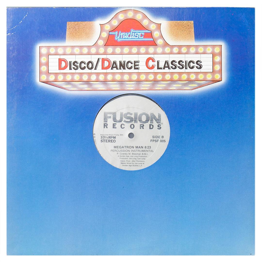 PATRICK COWLEY - MEGATRON MAN | 12" MAXI SINGLE USADO