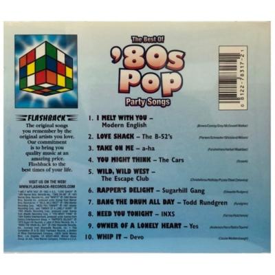 THE BEST 80S POP PARTY SONGS - VARIOUS | CD