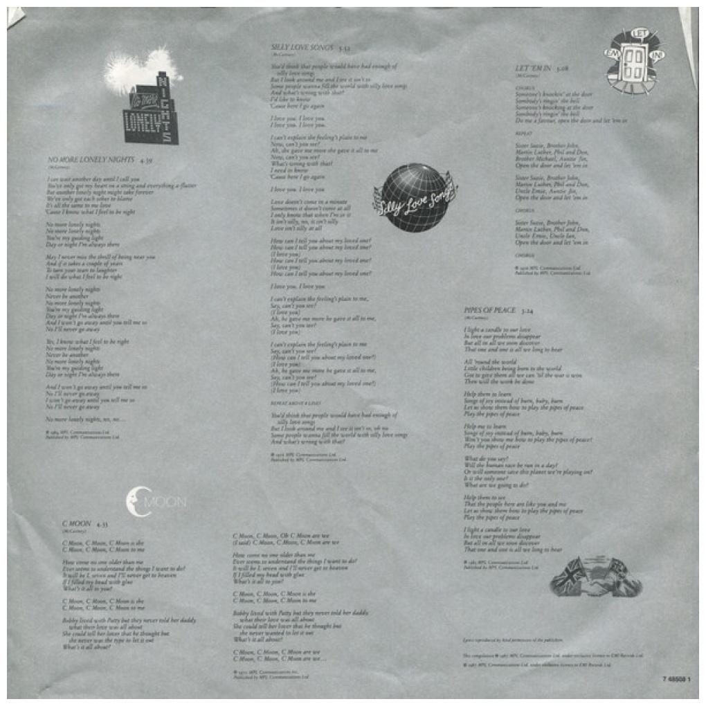 PAUL McCARTNEY - ALL THE BEST (2LP) | VINILO USADO