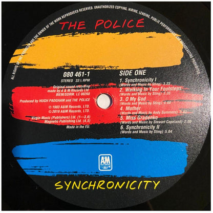 POLICE - SYNCHRONICITY  | VINILO