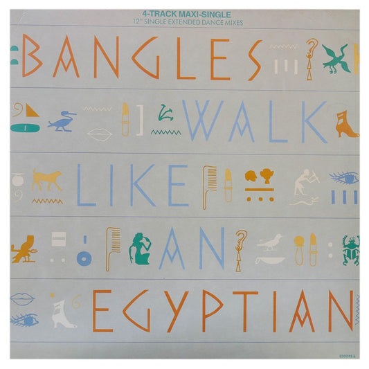 BANGLES - WALK LIKE AN EGYPTIAN | 12" MAXI SINGLE USADO