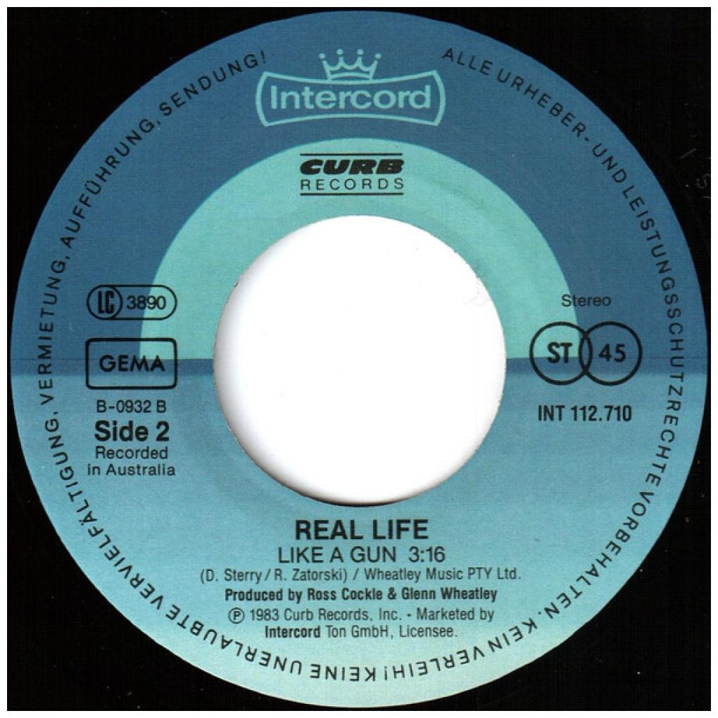 REAL LIFE - SEND ME AN ANGEL | 7" SINGLE USADO