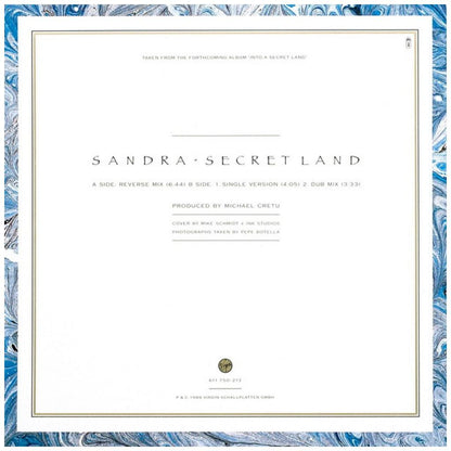 SANDRA - SECRET LAND | 12" MAXI SINGLE VINILO USADO