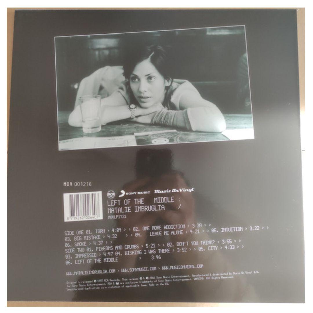 NATALIE IMBRUGLIA - LEFT OF THE MIDDLE (BLUE VINYL) | VINILO