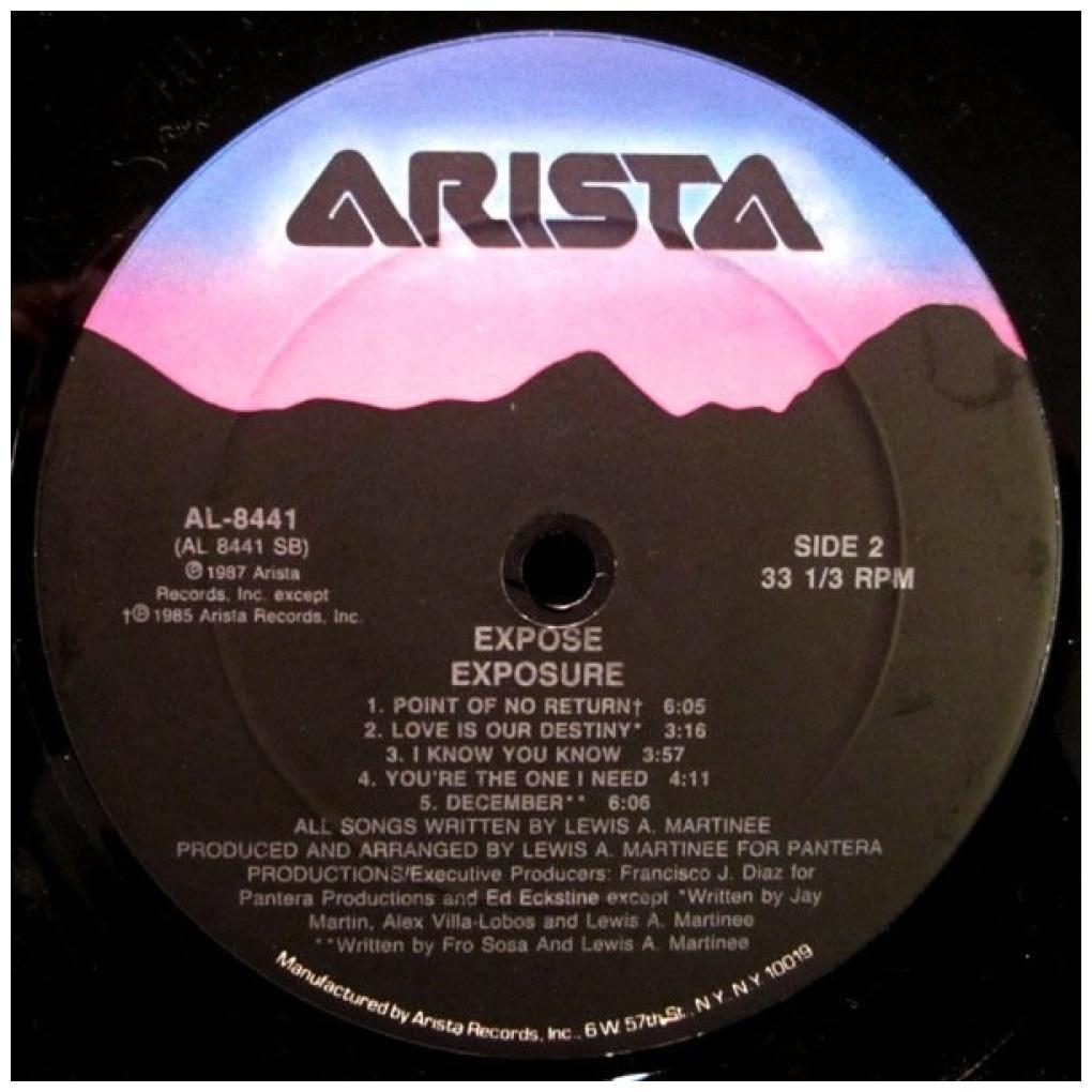 EXPOSÉ - EXPOSURE | VINILO USADO