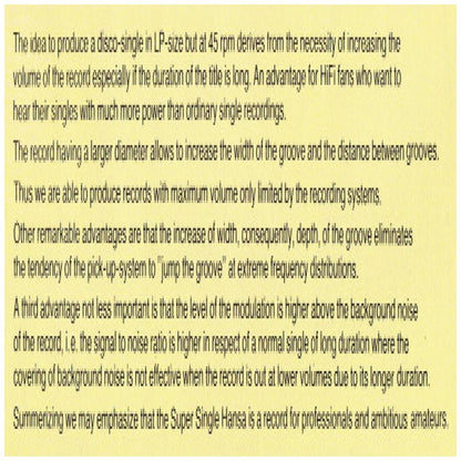 BONEY M. - RASPUTIN | 12" MAXI SINGLE VINILO USADO