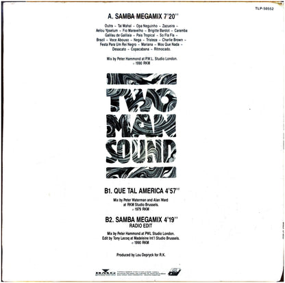 TWO MAN SOUND - SAMBA MEGAMIX | 12" MAXI SINGLE USADO