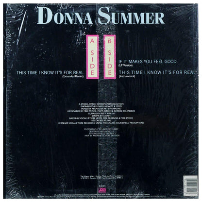 DONNA SUMMER - THIS TIME I KNOW IT S FOR REAL | 12" MAXI SINGLE USADO