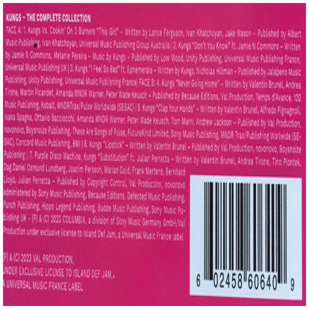 KUNGS - COMPLETE COLLECTION | VINILO