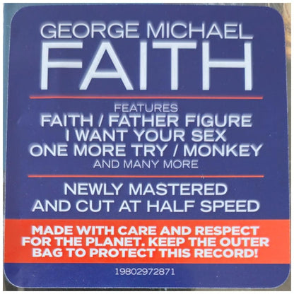 GEORGE MICHAEL - FAITH | VINILO
