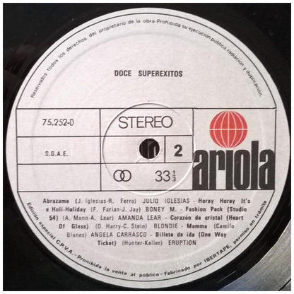 12 SUPEREXITOS - VARIOS ARTISTAS | VINILO USADO