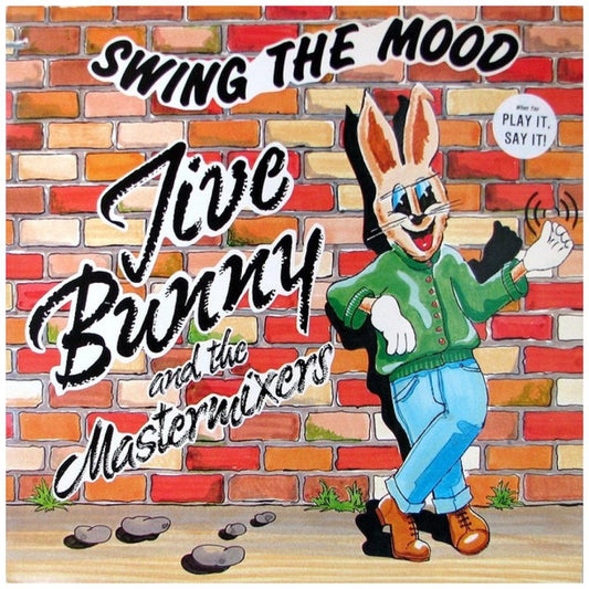 JIVE BUNNY AND THE MASTERMIXERS - SWING THE MOOD | 12'' MAXI SINGLE USADO