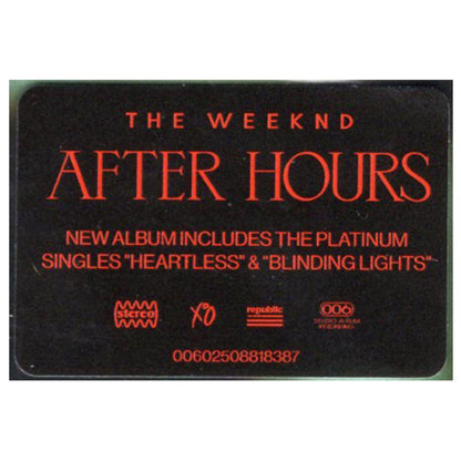 THE WEEKND - AFTER HOURS | CD