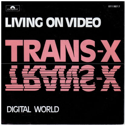 TRANS-X - LIVING ON VIDEO | 7" SINGLE USADO