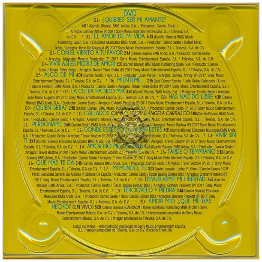 CAMILO SESTO  - CAMILO 70 (2CD+DVD) | CD