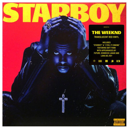 THE WEEKND - STARBOY (TRANSLUCENT RED VINYL) (2LP) | VINILO