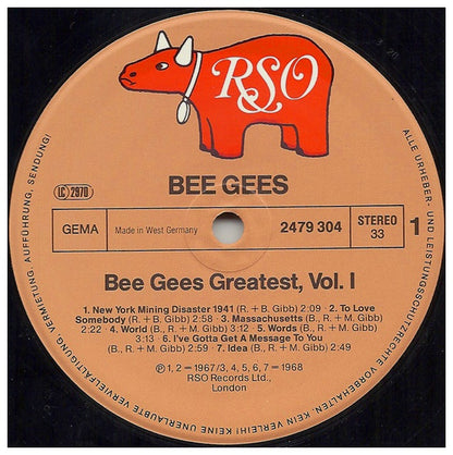 BEE GEES - GREATEST VOL. 1  1967-1974 (2LP) | VINILO USADO