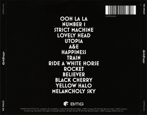 GOLDFRAPP - SINGLES | CD
